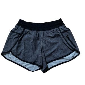 Lululemon Gray Track Shorts Size 8